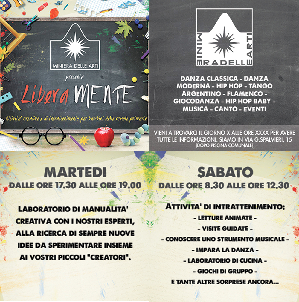 miniera delle arti creative